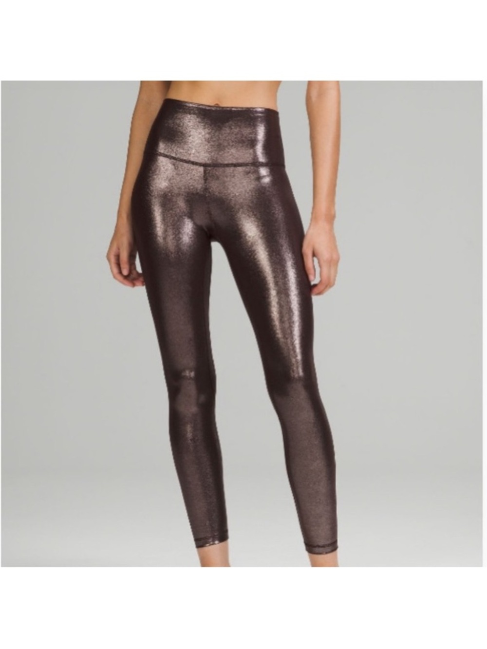 Lululemon Align Shine Radiate Foil Print French Espresso  🤎